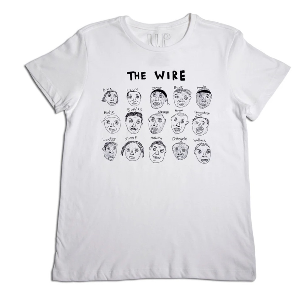 Unfortunate Portrait The Wire Character Graphic Tee